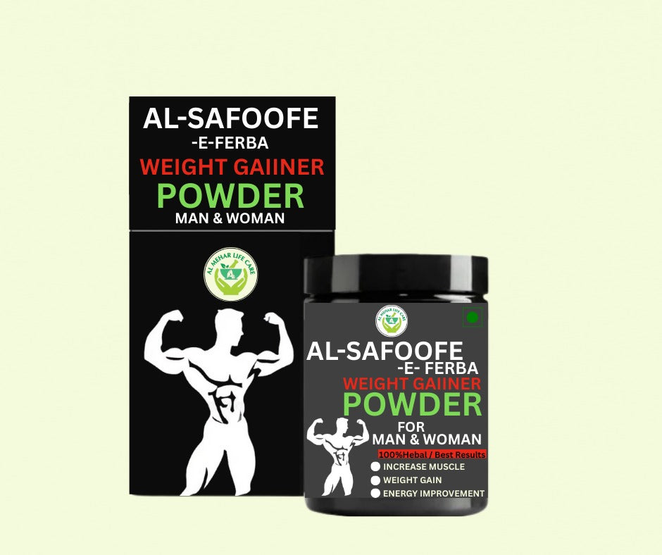 Al-Safoofe-E-Ferba Herbal Weight Gainer Powder for Men & Women