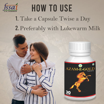 AZAM-E-GOLD Tablets